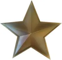 Звезда на памятник состаренная бронза в Калуге (518501)