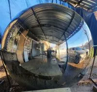 Сфера шар ø 2000 мм. (514274) производство арт-объект пустотелая в Калуге