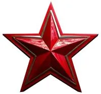 Красная звезда горячая эмаль нержавеющая сталь в Калуге (518428)