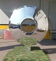 Линза арт объект (519058) ∅ 1000 сталь AISI304 Калуга 