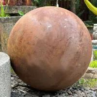 Шар металлический кортен (518919) ∅ 800 мм. Калуга