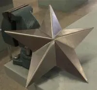 Звезда из углеродистой стали на памятник в Калуге (518462)