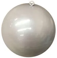 Новогодний шар белый (518857) ∅ 250 мм. Калуга
