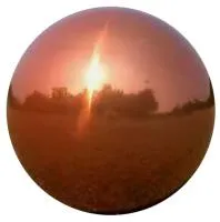 Полый шар  Ø 900 мм. из листовой меди (518754) поставка - сфера арт-объект    Ø 950 мм. пустотелая в Калуге