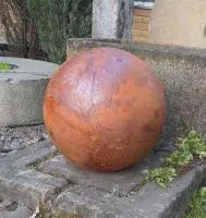 Сфера 3D парк КОРТЕН сталь (518912) ∅ 500 мм. Калуга