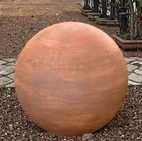 Железный шар сталь кортен (518914) ∅ 1350 мм. Калуга