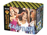 Батарея салютов Кайф-пати ОС6405 купить от производителя Огненный Цветок — Калуга