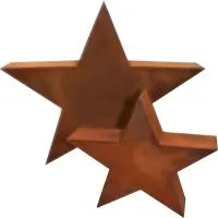 Звезда на монумент кортеновская сталь в Калуге (518500)
